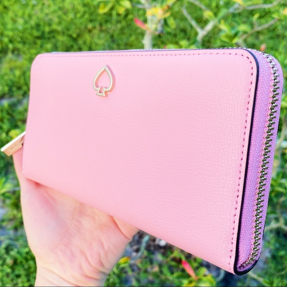 Kate spade Lacey zip around wallet pink - Picture 3 of 8